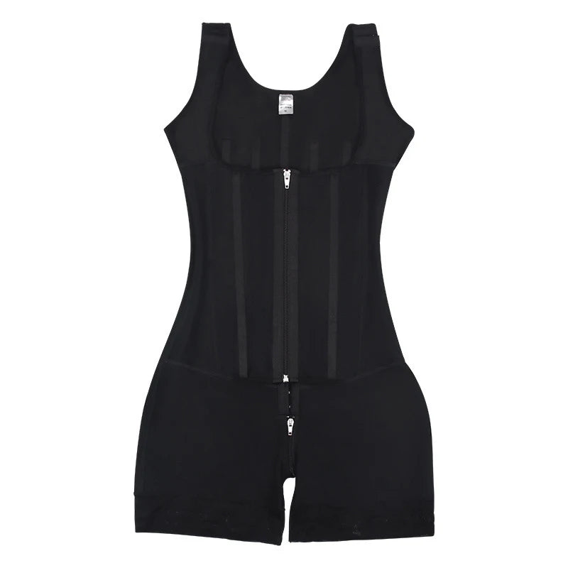 Custom Service Tummy Control Body Shaper Front Hooks & Zipper Tummy Trimmer Butt Lifter Women Faja Reductor Shapewear
