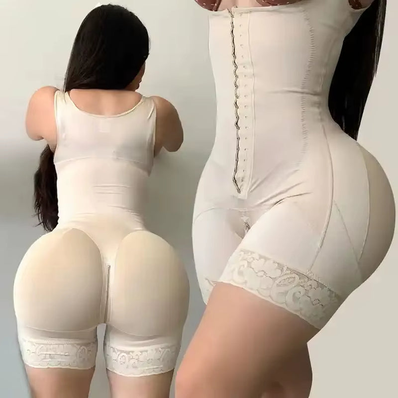 Fajas Colombianas Posparto Postpartum Tummy Control Panties Waist Trainer Butt Lifter Shapewear for Women